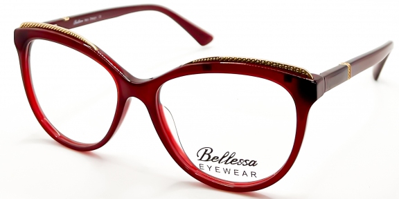 Оправа жіноча пластикова Bellesa 110349 GS01_BL36