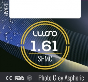 Lusso 1.61 Сірий фотохром