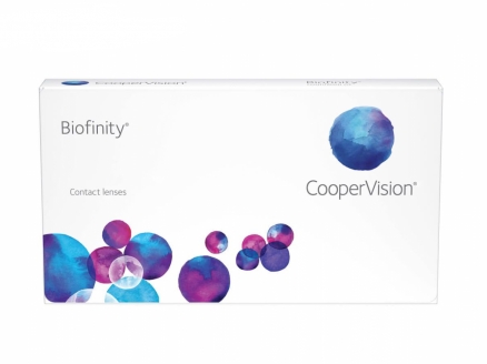 Контактні лінзи Biofinity (Біофініті) 3 лінзи/упаковка